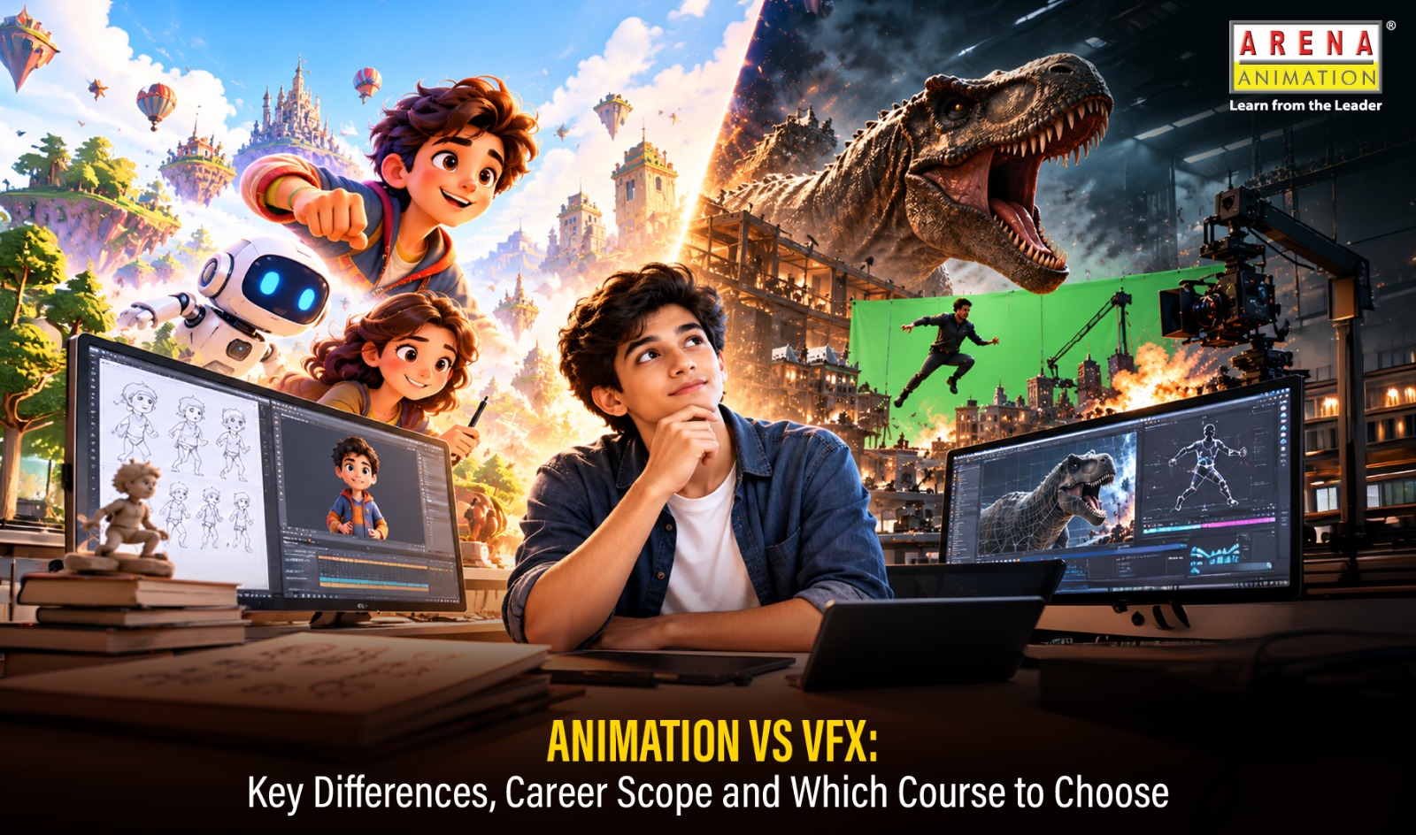 Animation vs VFX: Key Differences, Career Scope and Which Course to Choose