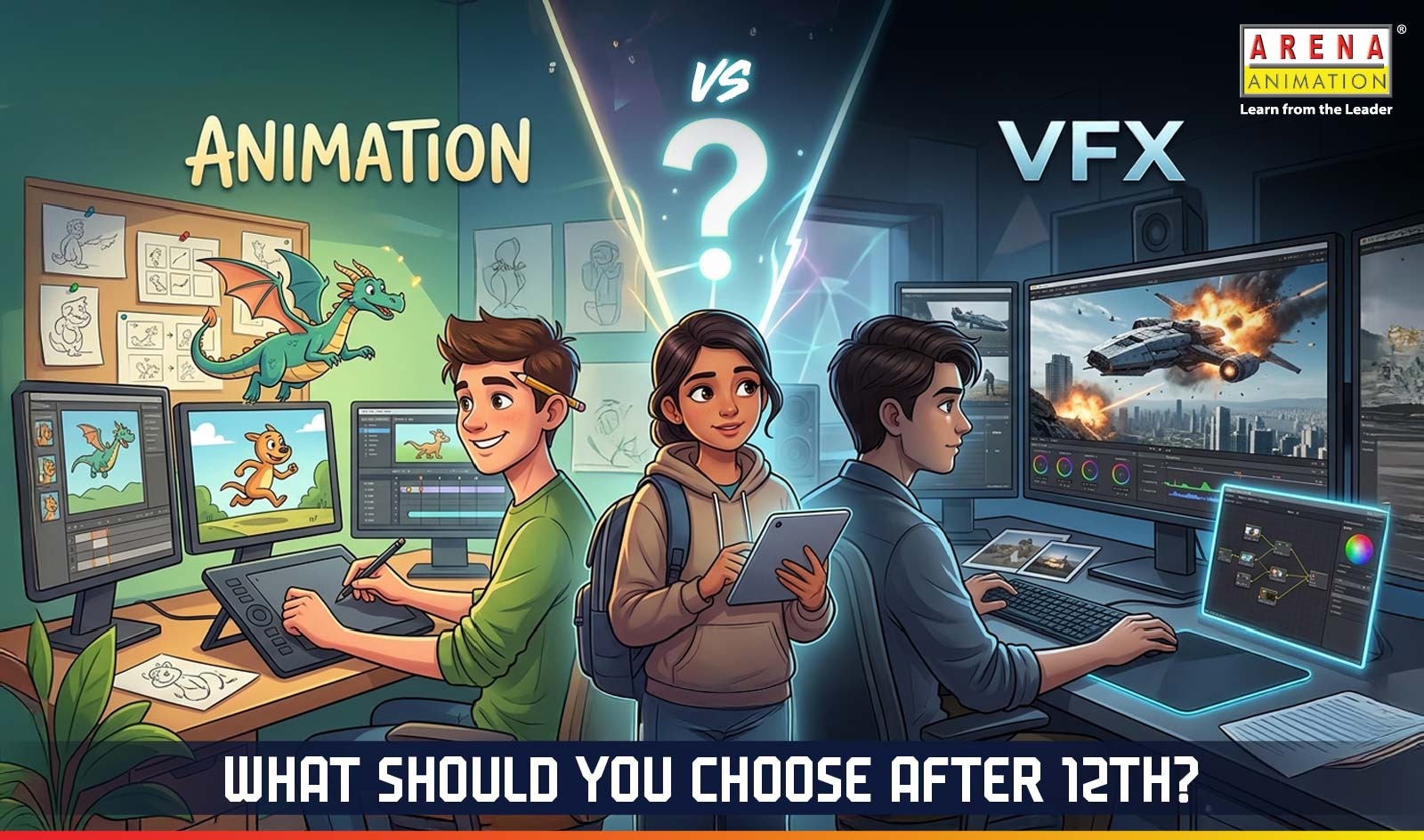 Animation vs VFX: What Should You Choose After 12th?