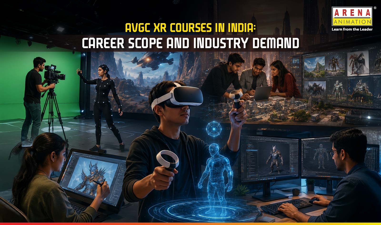 AVGC XR Courses in India: Career Scope and Industry Demand