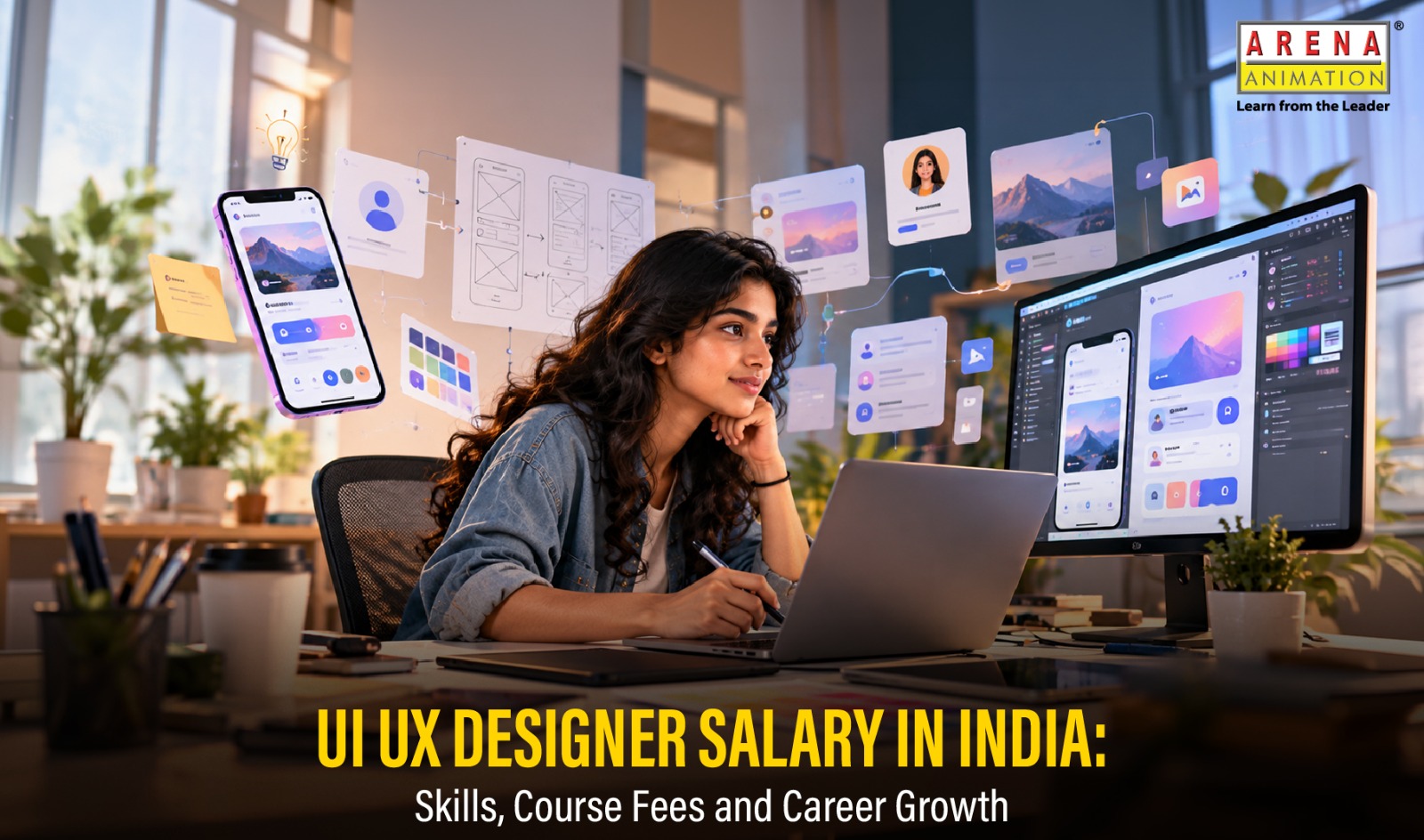 UI UX Designer Salary in India: Skills, Course Fees and Career Growth