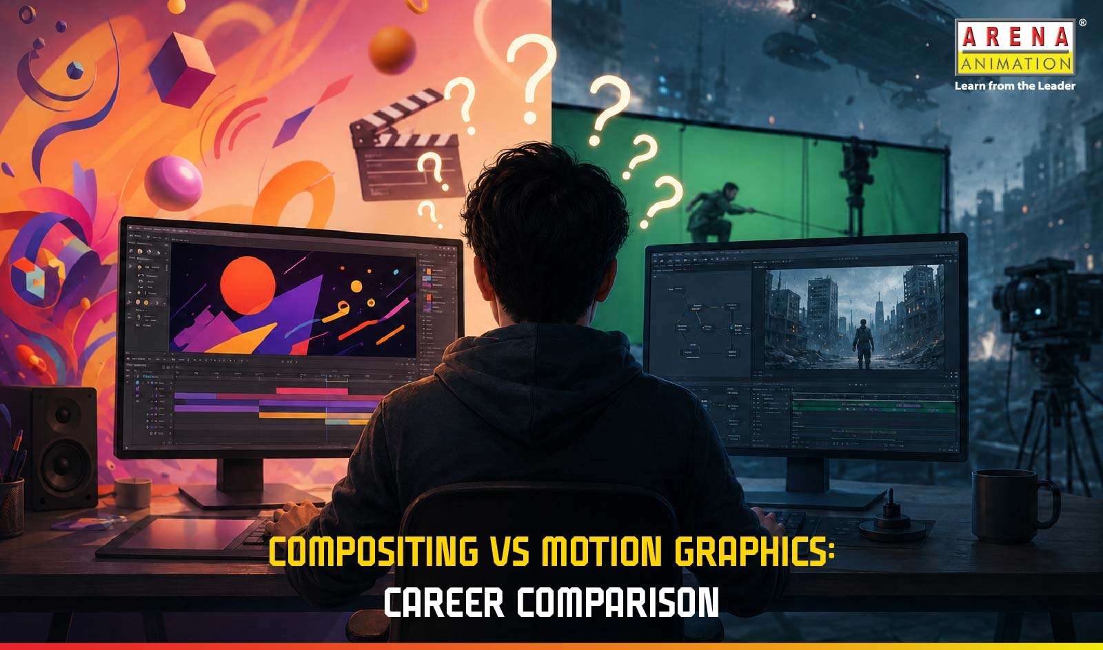 Compositing vs Motion Graphics: Career Comparison