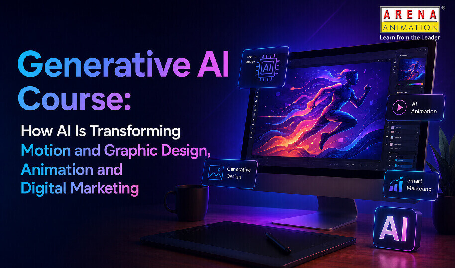 Generative AI Course: How AI Is Transforming Motion and Graphic Design, Animation and Digital Marketing 