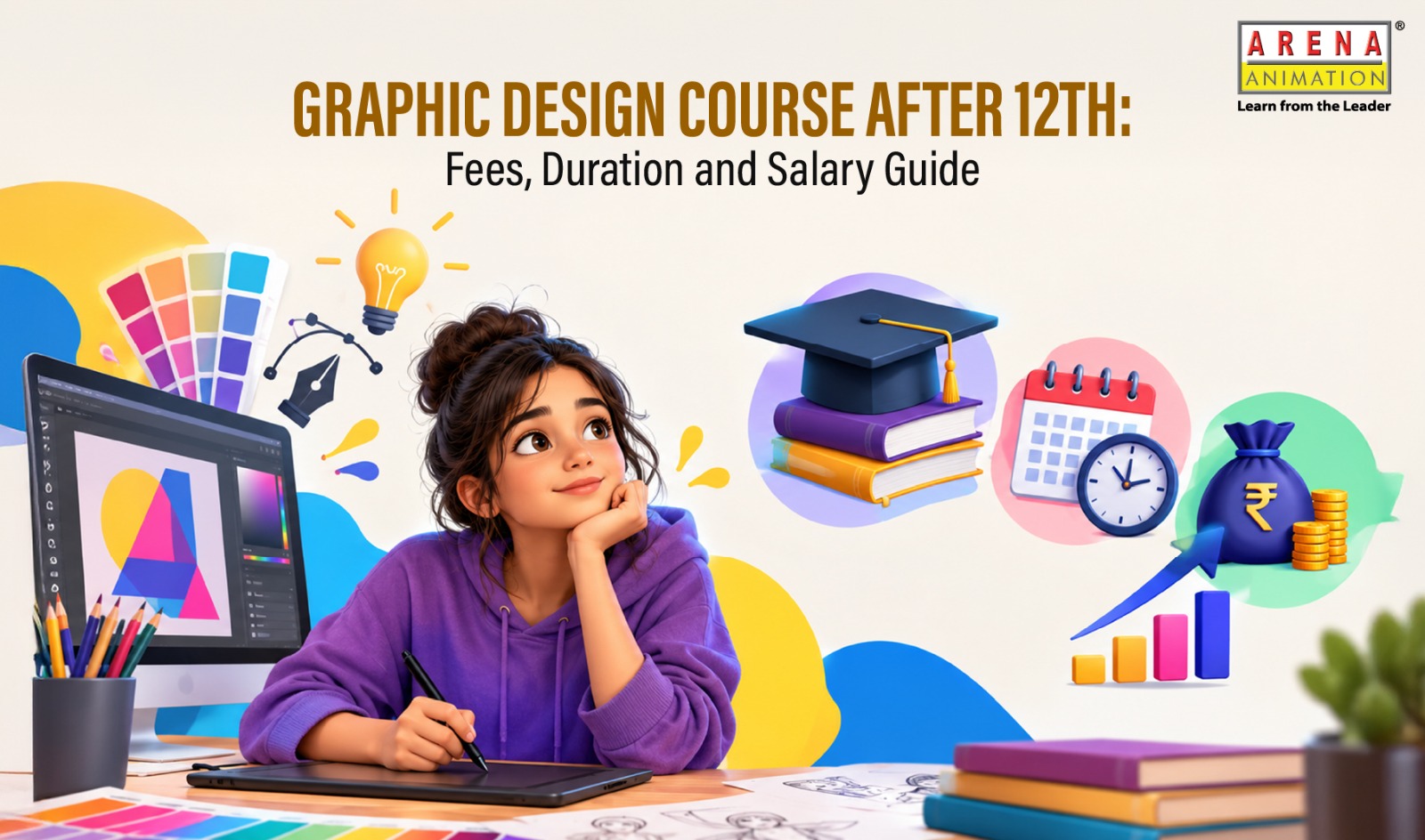 Graphic Design Course After 12th: Fees, Duration and Salary Guide