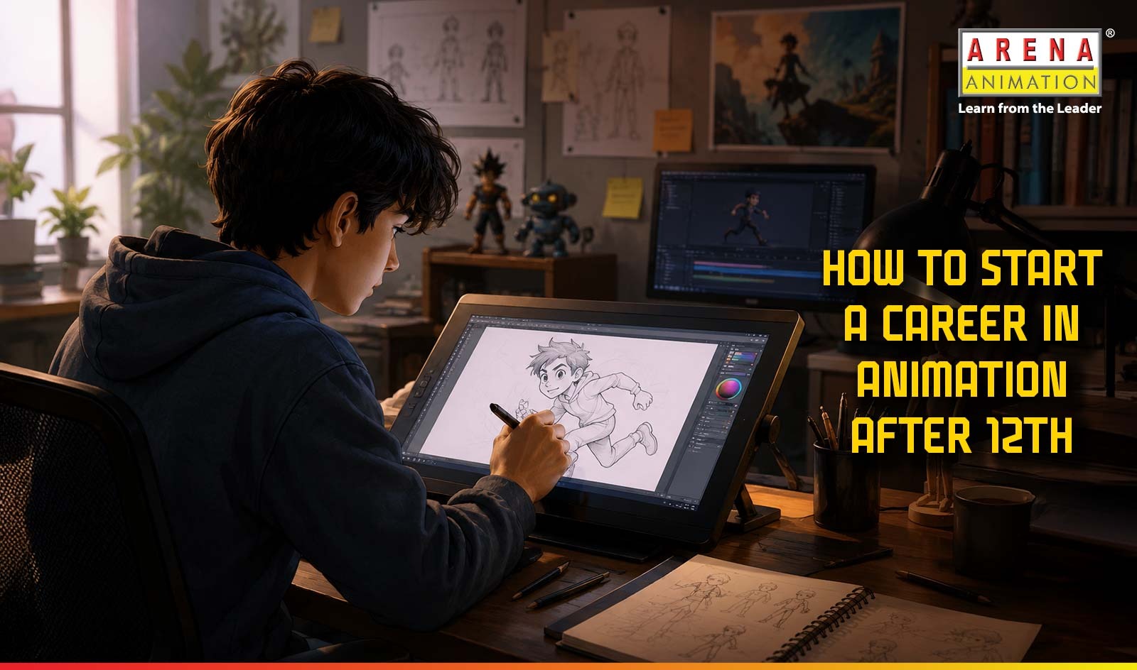 How to Start a Career in Animation After 12th