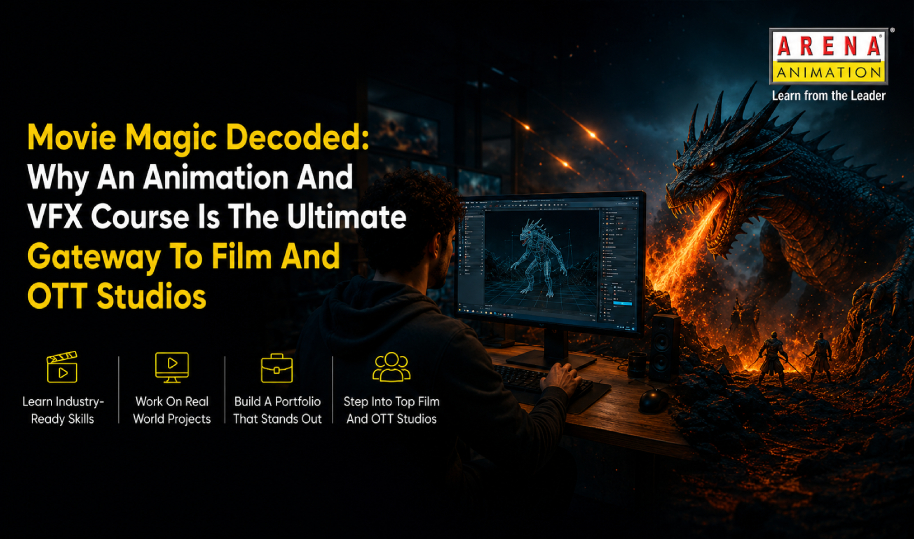 Movie Magic Decoded: Why An Animation And VFX Course Is The Ultimate Gateway To Film And OTT Studios