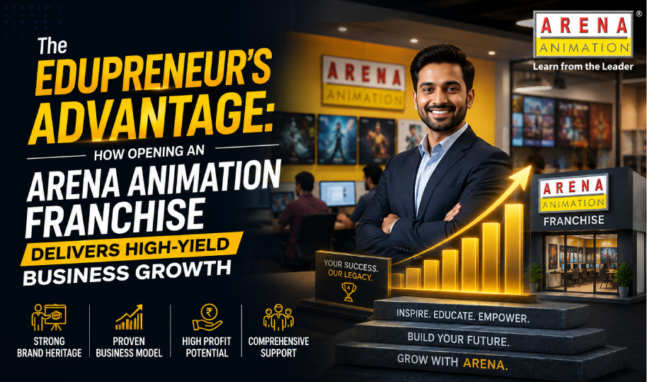 The Edupreneur’s Advantage: How Opening An Arena Animation Franchise Delivers High-Yield Business Growth